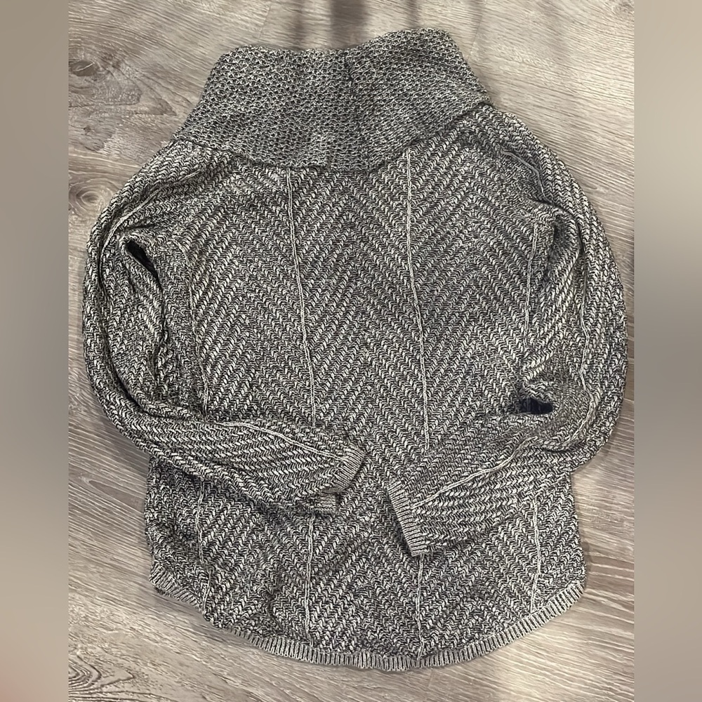 Cowl neck sweatshirt